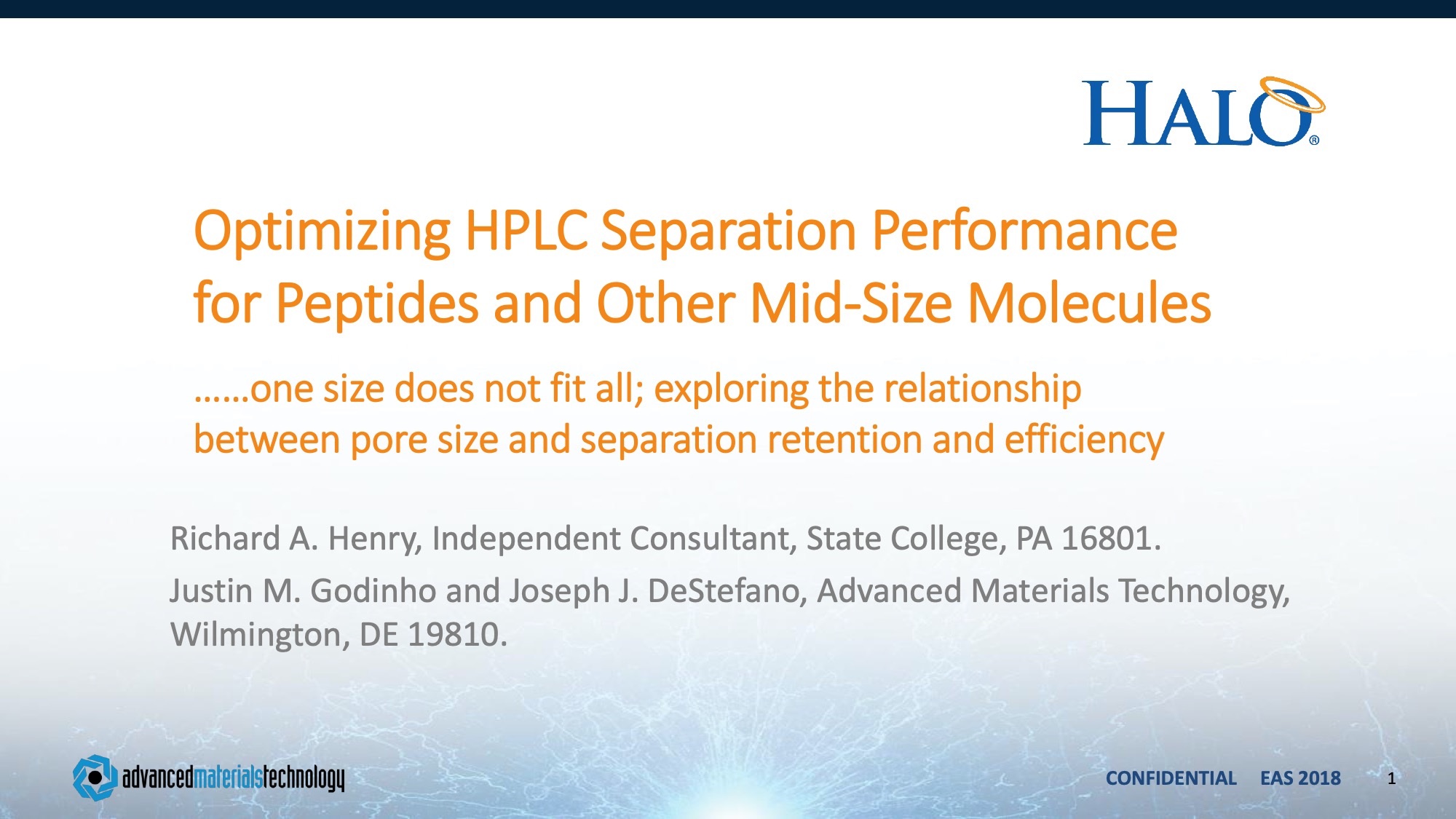 Optimizing Hplc Separation Performance For Peptides And Other Mid-size Molecules